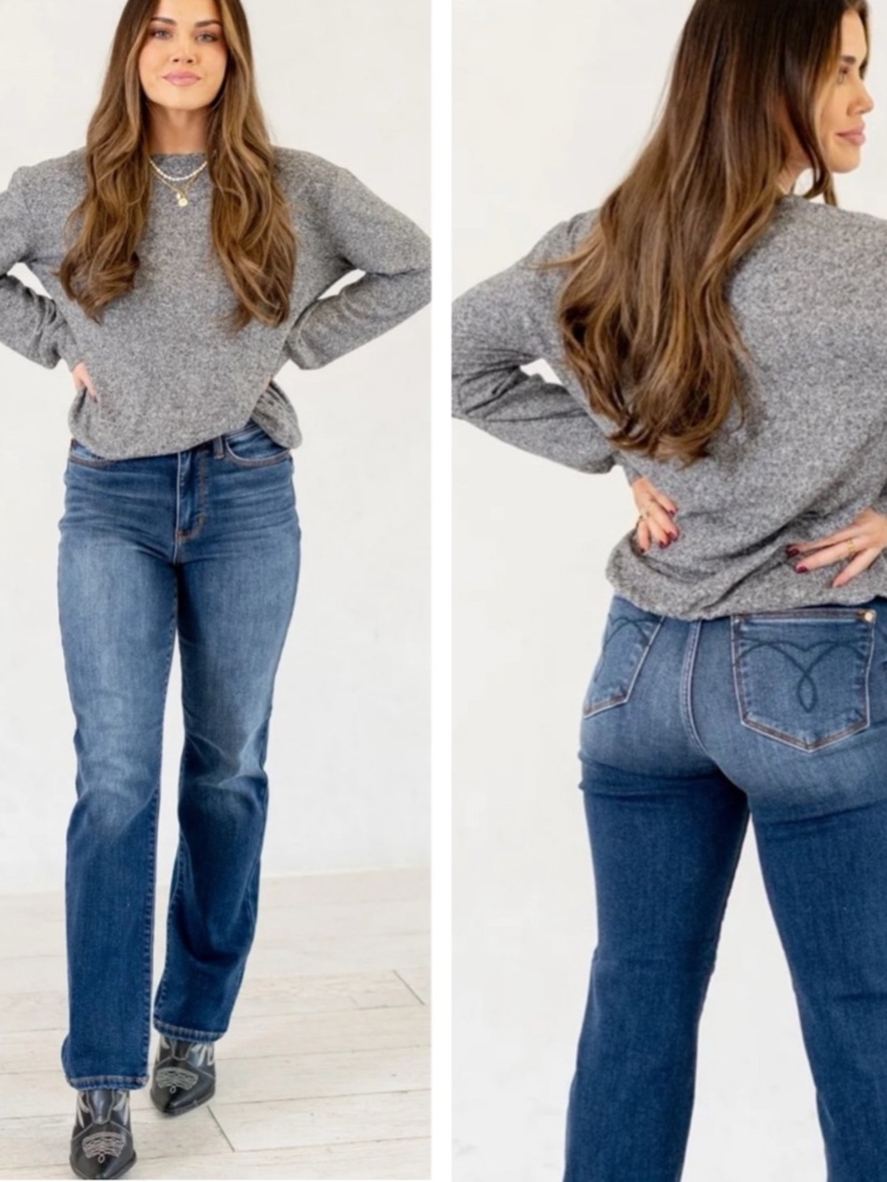 JUDY BLUE WANDERLUST HIGH RISE STRAIGHT LEG